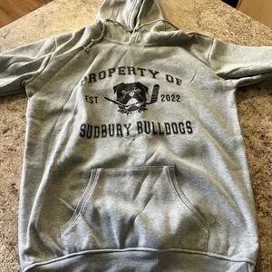 Sudbury Bulldogs Gray Hoodie